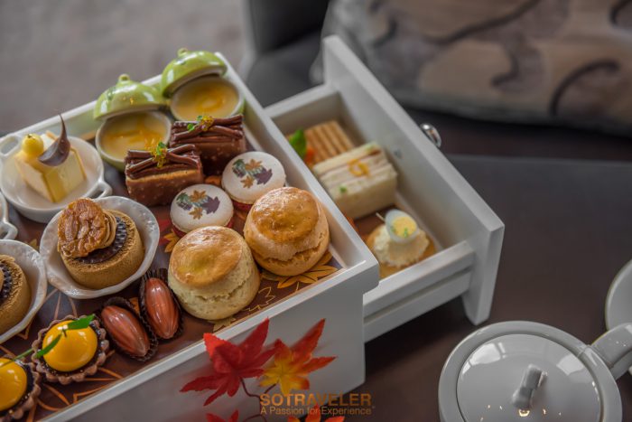 Autumn Orange Afternoon Tea Okura Bangkok