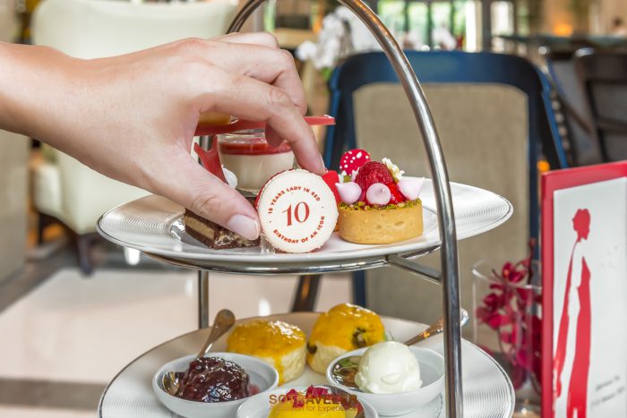 Lady in Red Afternoon Tea Siam Kempinski