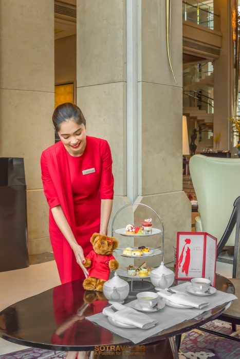 Lady in Red Afternoon Tea Siam Kempinski