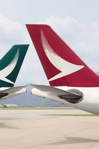 Cathay Pacific reduce passenger capacity Apr May