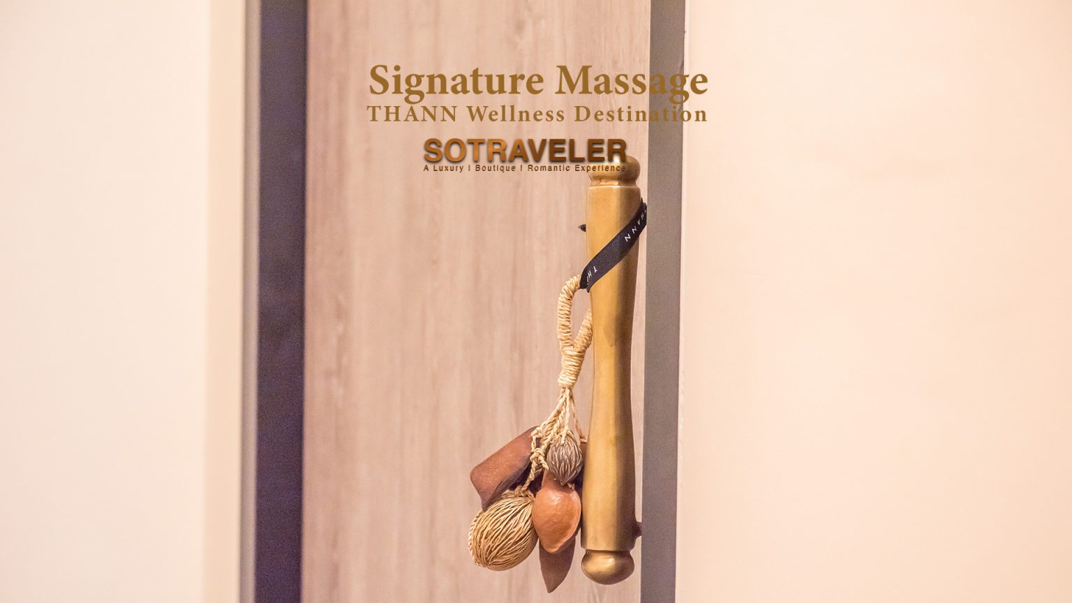 Thann Signature Massage THANN Wellness Destination