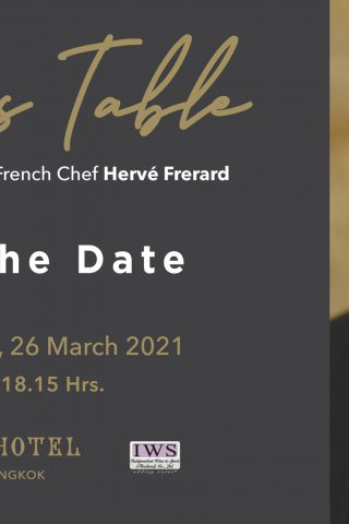 Chef's Table by Herve Frerard 26 March 2021