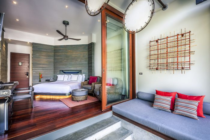 The Slate Phuket Pool Suite Bedroom