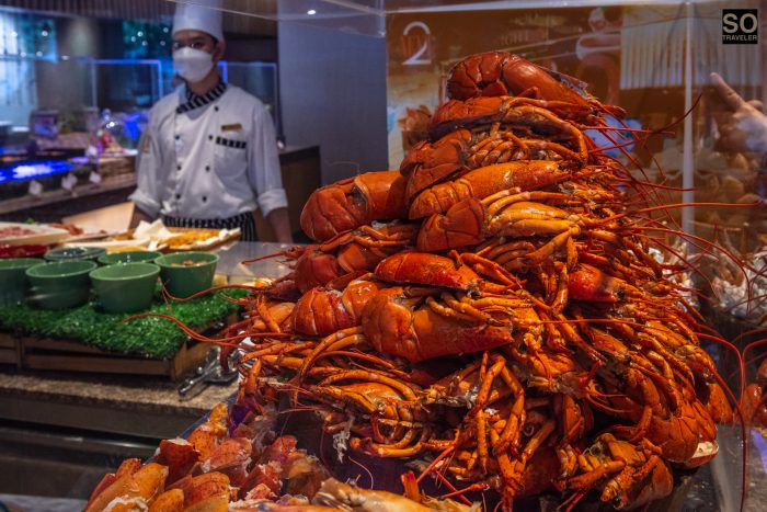 บุฟเฟ่ต์ล็อบสเตอร์ ทานได้ไม่อั้น โรงแรมแชงกรี-ลา กรุงเทพ Buffet NEXT2 Shangri-La Bangkok Lobsterlicious 2021