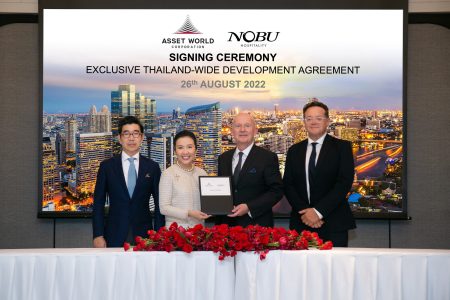 AWC signs the exclusive Thailand-wide development agreement with Nobu Hospitality