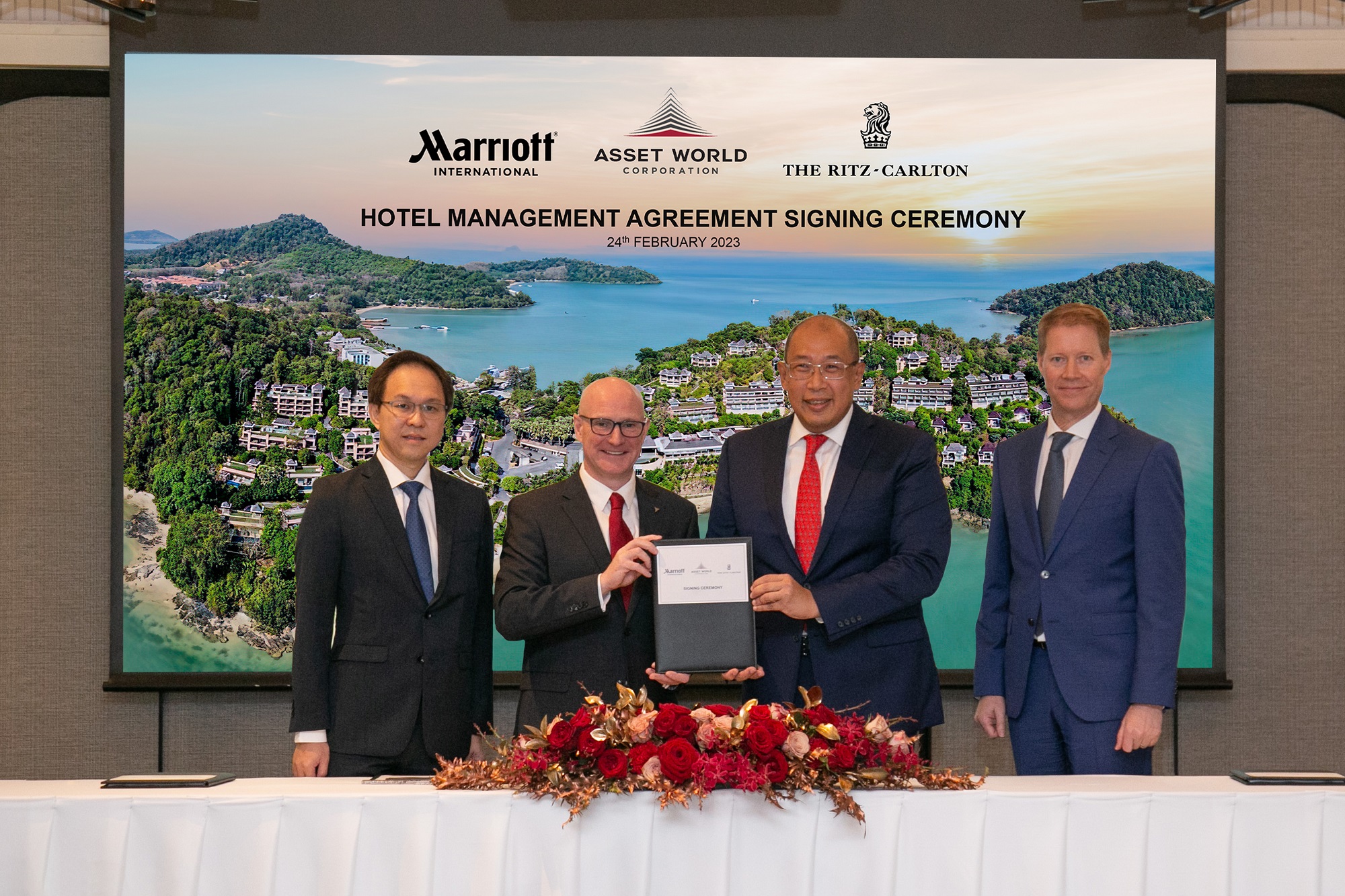 AWC signs agreement with Marriott International to launch The Ritz-Carlton Phuket