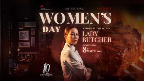 10th Anniversary guest chef Lady Butcher MARRIOTT HOTEL SUKHUMVIT