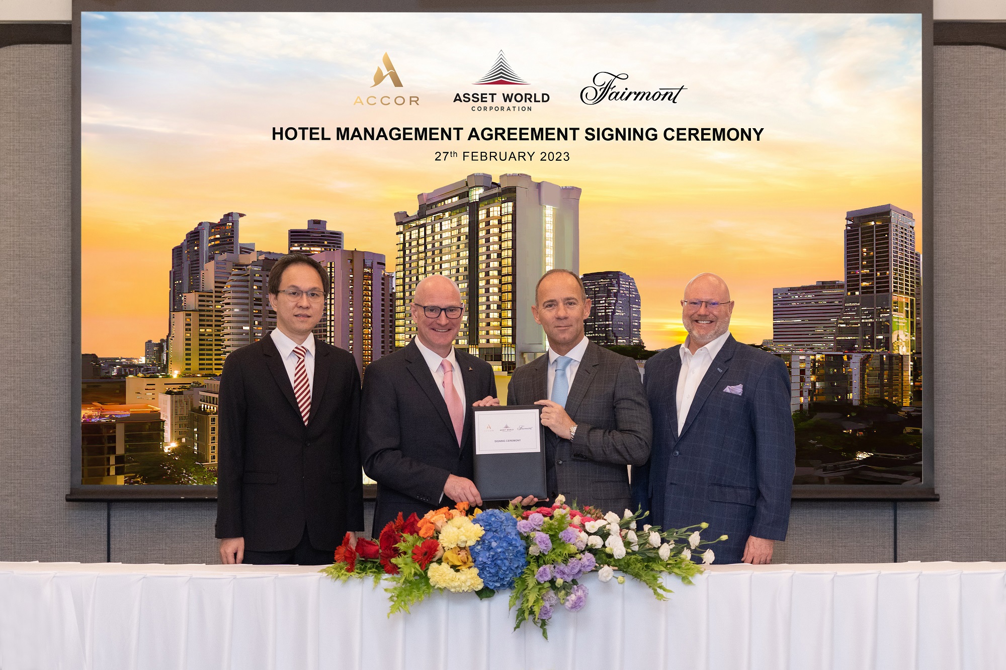 AWC launches Fairmont Bangkok Sukhumvit the first Fairmont hotel in Thailand