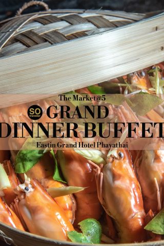 Grand Dinner Buffet The Market@5 Eastin Grand Phayathai