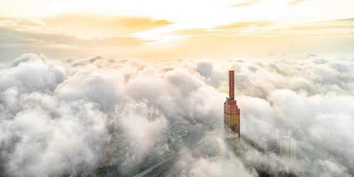 Family Summer Vacation Above The Clouds in Ho Chi Minh City . Vietnam - Vinpearl Landmark 81 - Autograph Collection