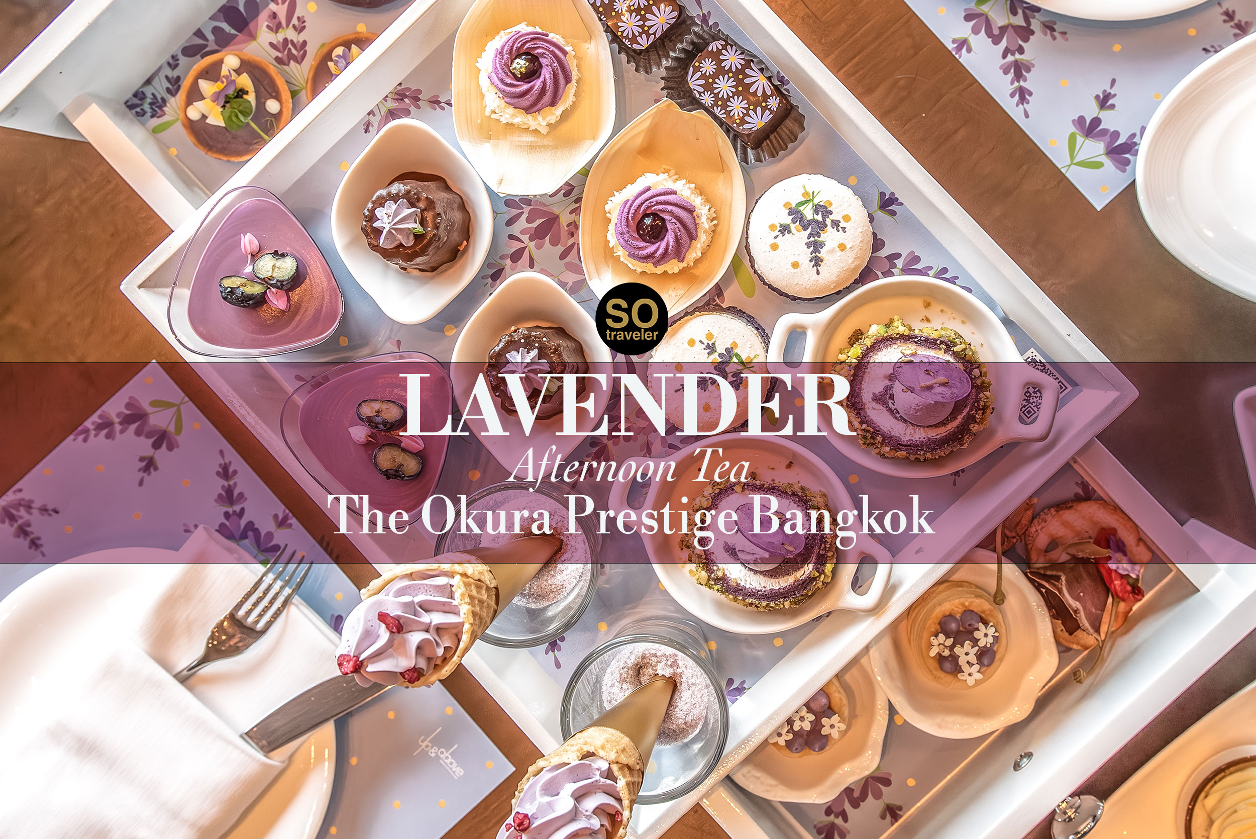 Lavender Afternoon Tea 2023 The Okura Prestige Bangkok