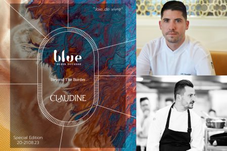 Beyond the Border Blue by Alain Ducasse x Claudine