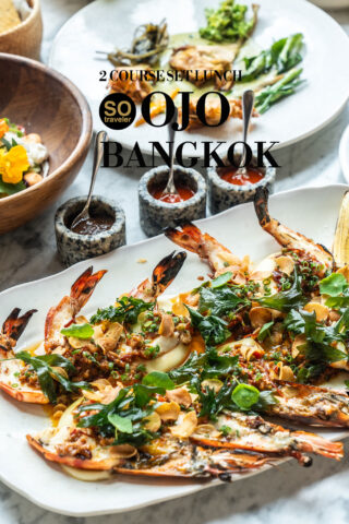 Ojo Bangkok 2 COURSE LUNCH MENU - The Standard Bangkok