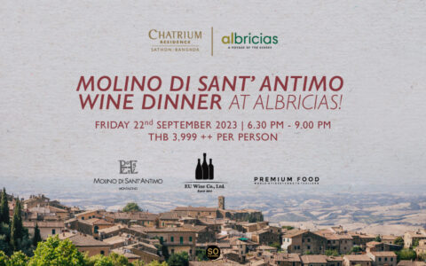 Albricias Wine dinner 22 Sep 23 Chatrium Sathon