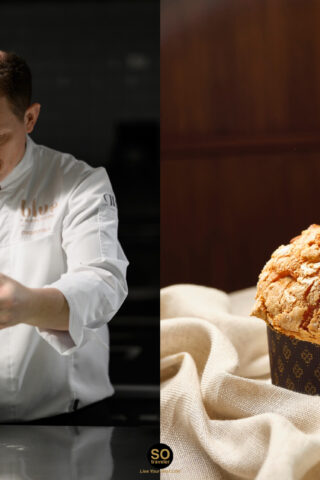 Handcrafted Panettone Blue by Alain Ducasse