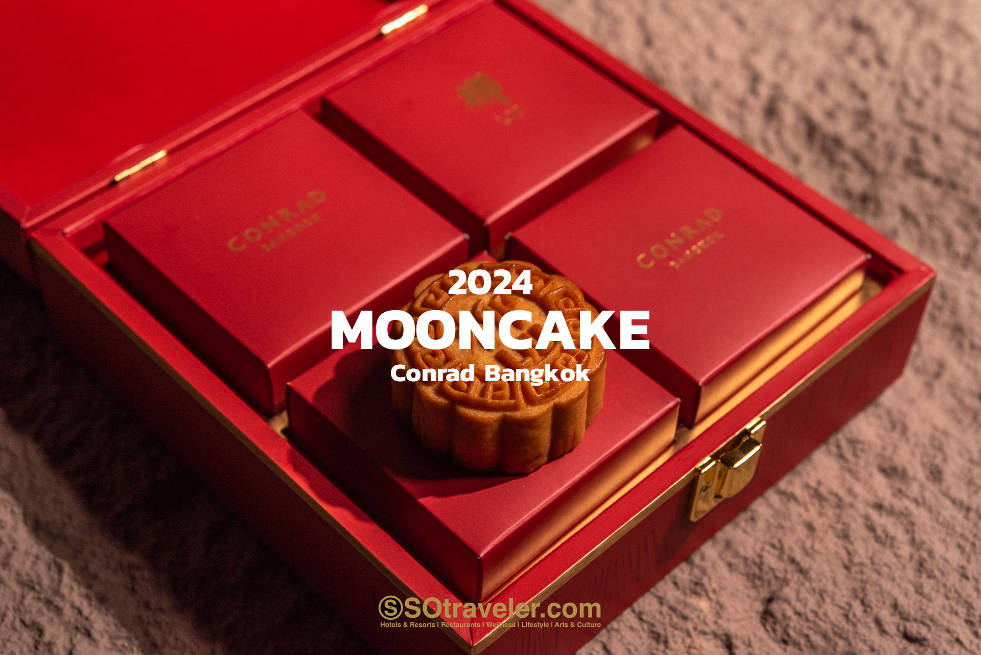 Conrad Bangkok’s Mooncakes 2024 | SOtraveler.com