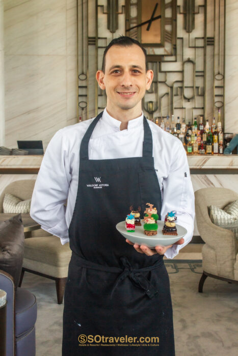 Festive Afternoon Tea at Peacock Alley, Waldorf Astoria Bangkok