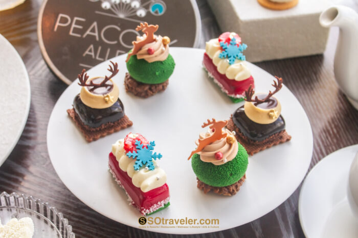 Festive Afternoon Tea at Peacock Alley, Waldorf Astoria Bangkok