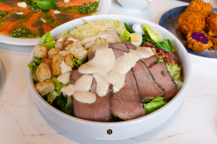 Roasted Beef Caesar Salad