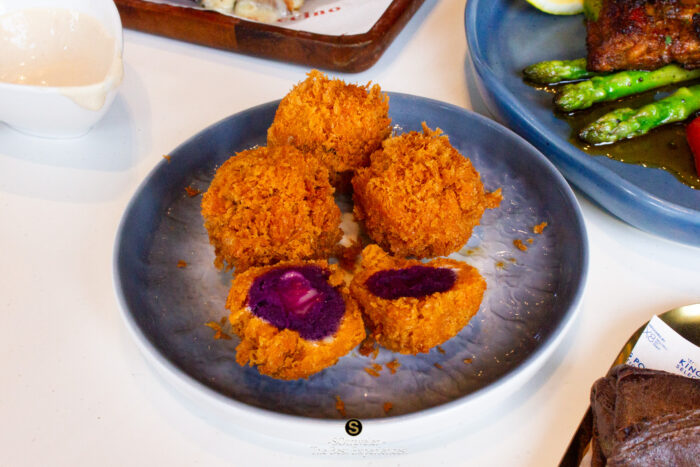 Purple Sweet Potato Cheese Ball